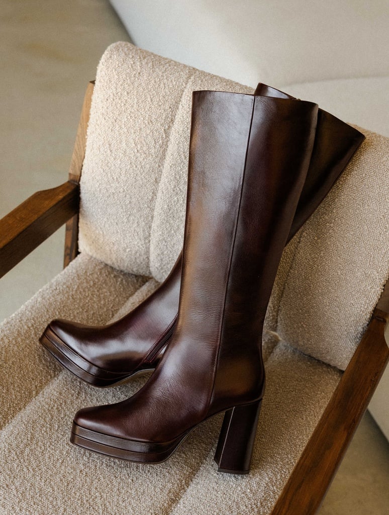 Knee High Boots : Millie - Cabernet