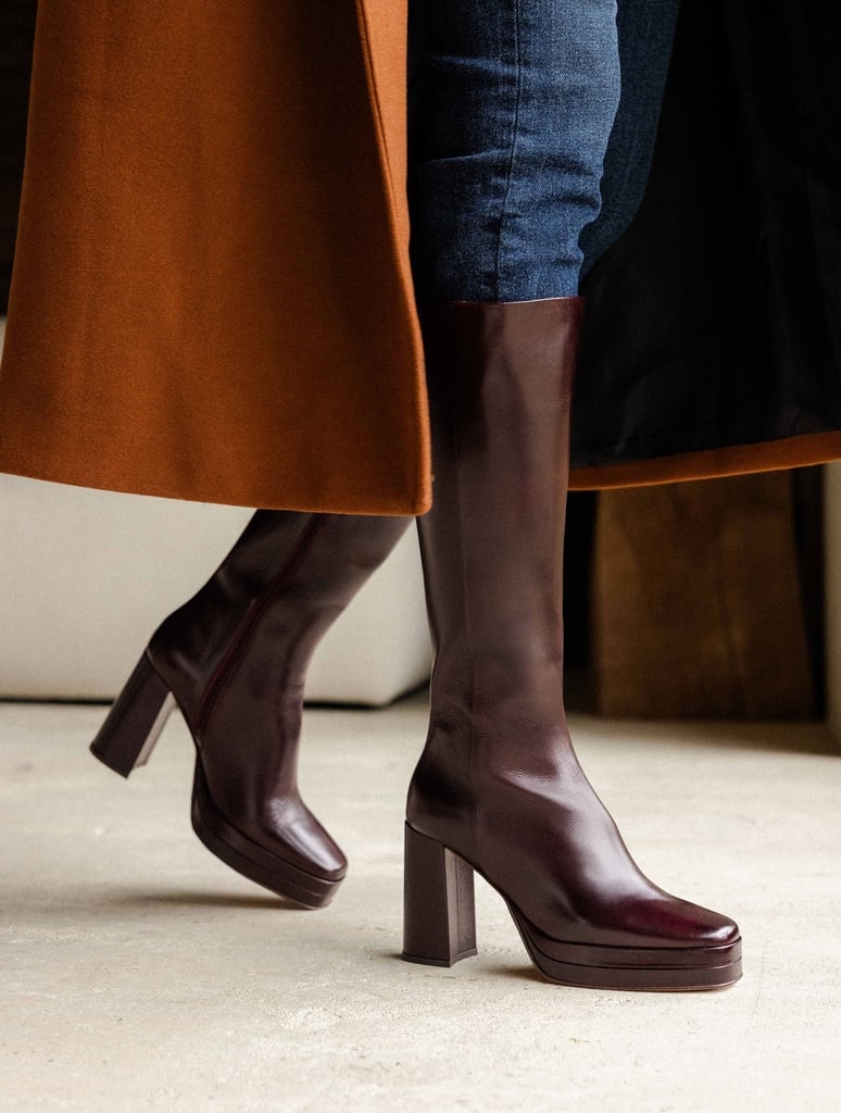 Knee High Boots : Millie - Cabernet