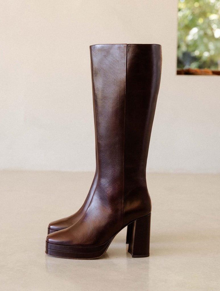 Knee High Boots : Millie - Cabernet