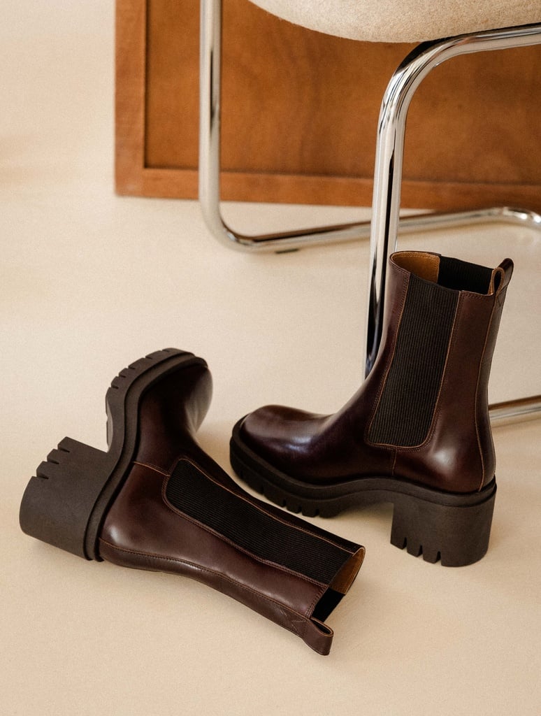 Flache Boots : Mona - Irish Coffee