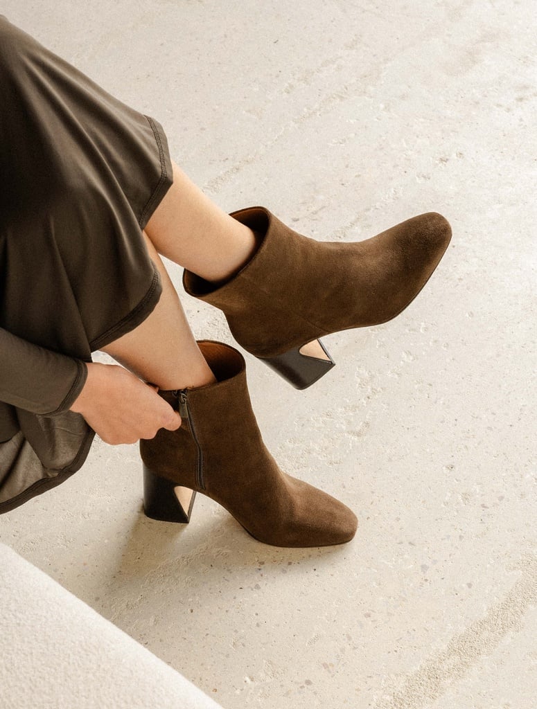 Heeled Boots : Norma - Khaki Brown