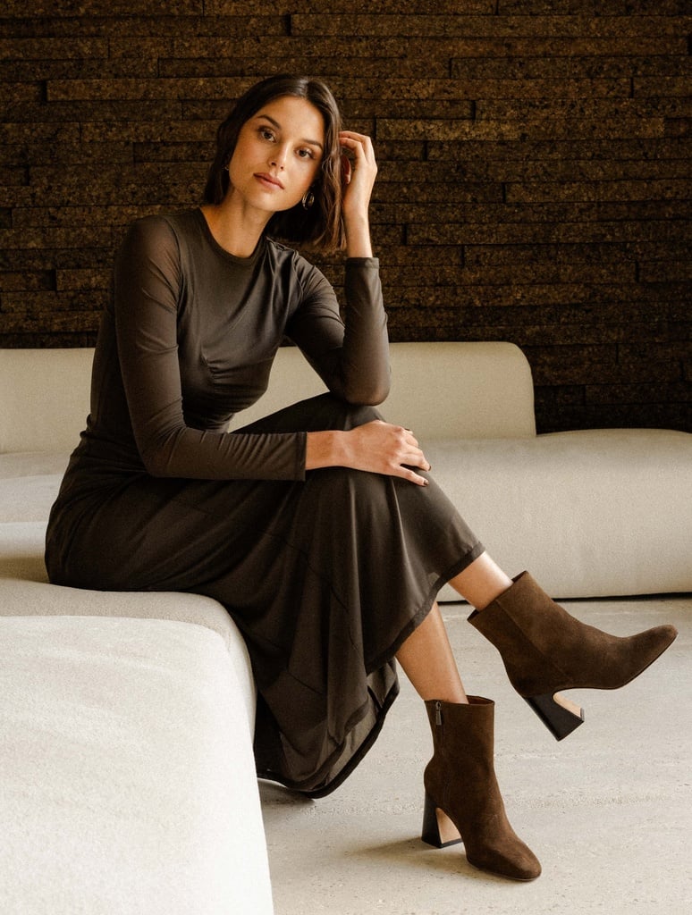 Heeled Boots : Norma - Khaki Brown