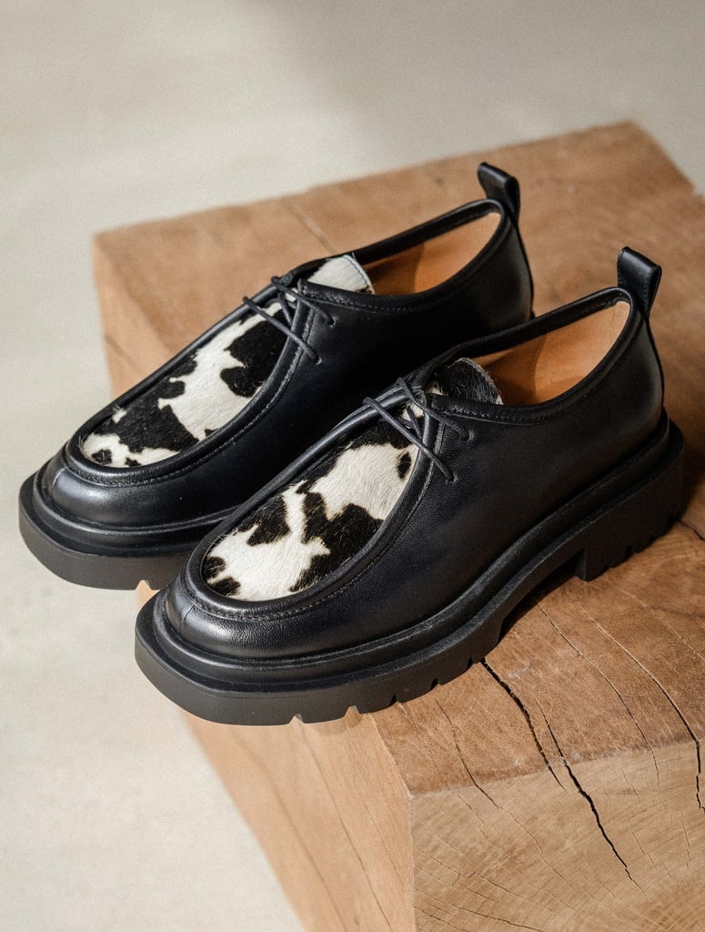 Mocassins & Derbies : Noreen - Passion Black & Holstein