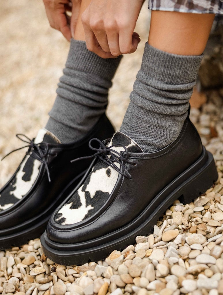 Loafers & Derbies : Noreen - Passion Black & Holstein