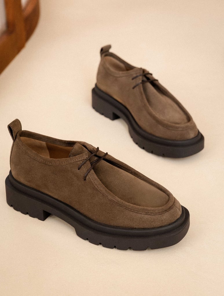 Mokassins & Derbys : Noreen - Khaki Brown
