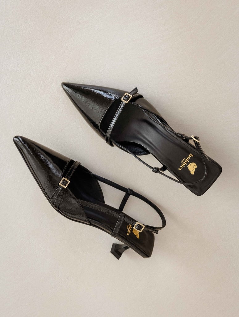 Pumps & Mary Janes : Reem - Vinyl Black