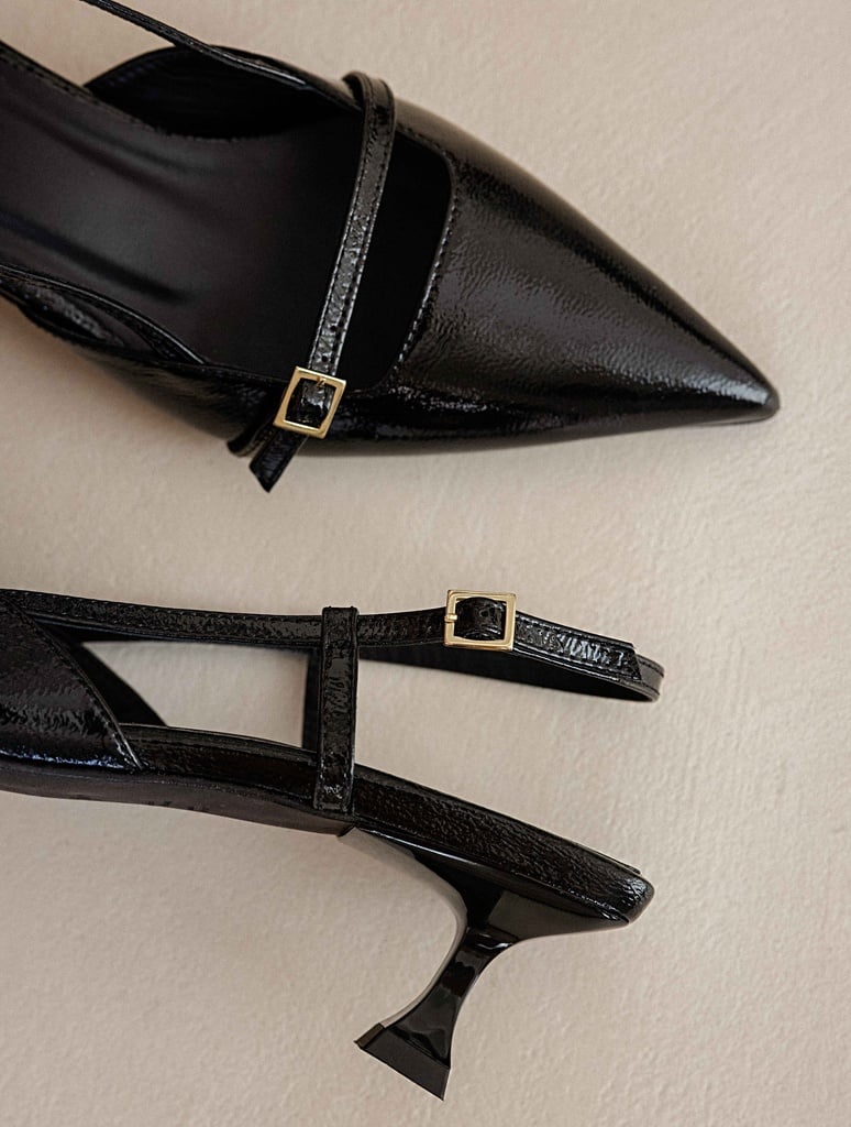 Zapatos de Salón y Mary Janes : Reem - Vinyl Black