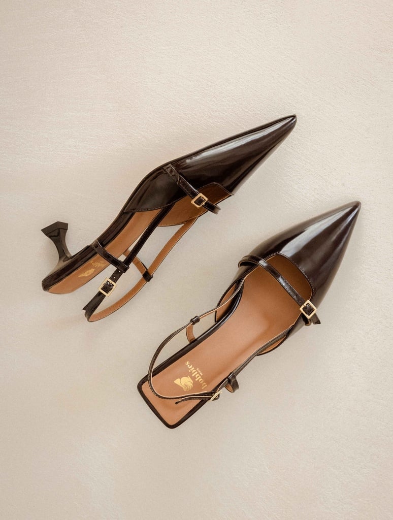 Pumps & Mary Janes : Reem - Chocolate Gloss