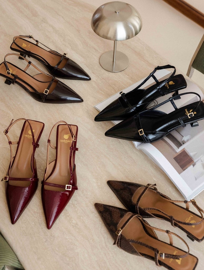 Pumps & Mary Janes : Reem - Chocolate Gloss