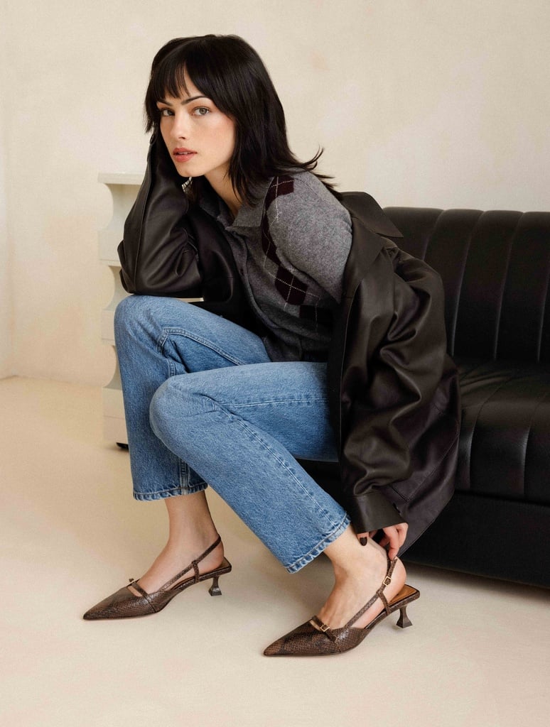 Babies & Escarpins : Reem - Cobra Brown