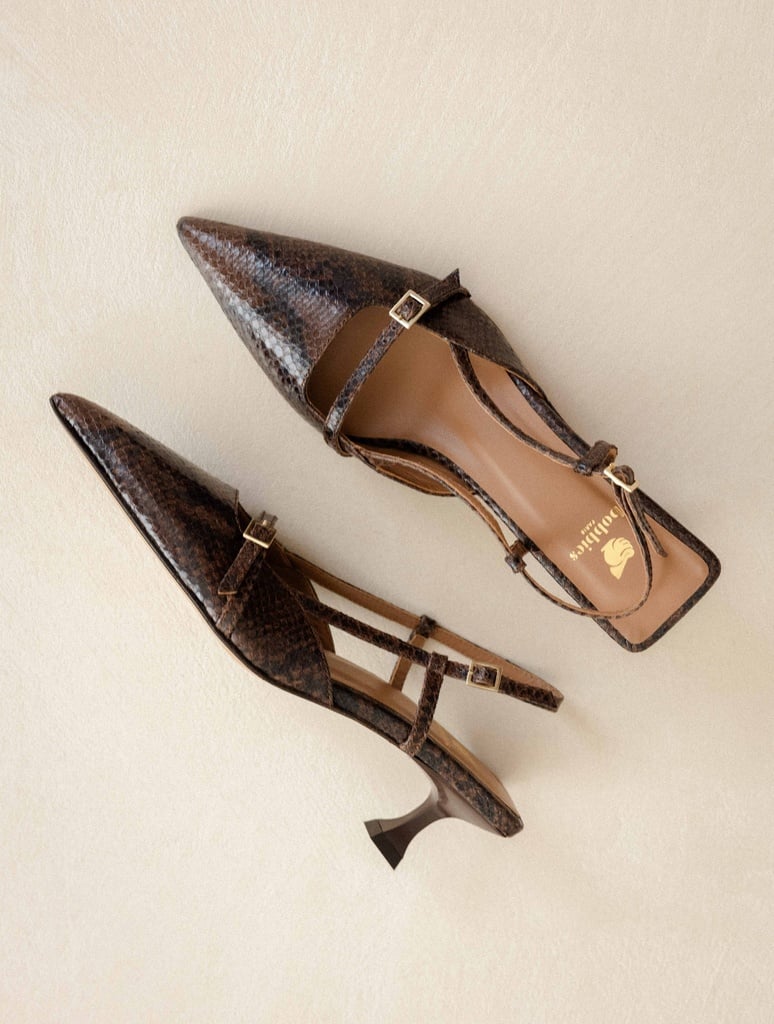Pumps & Mary Janes : Reem - Cobra Brown