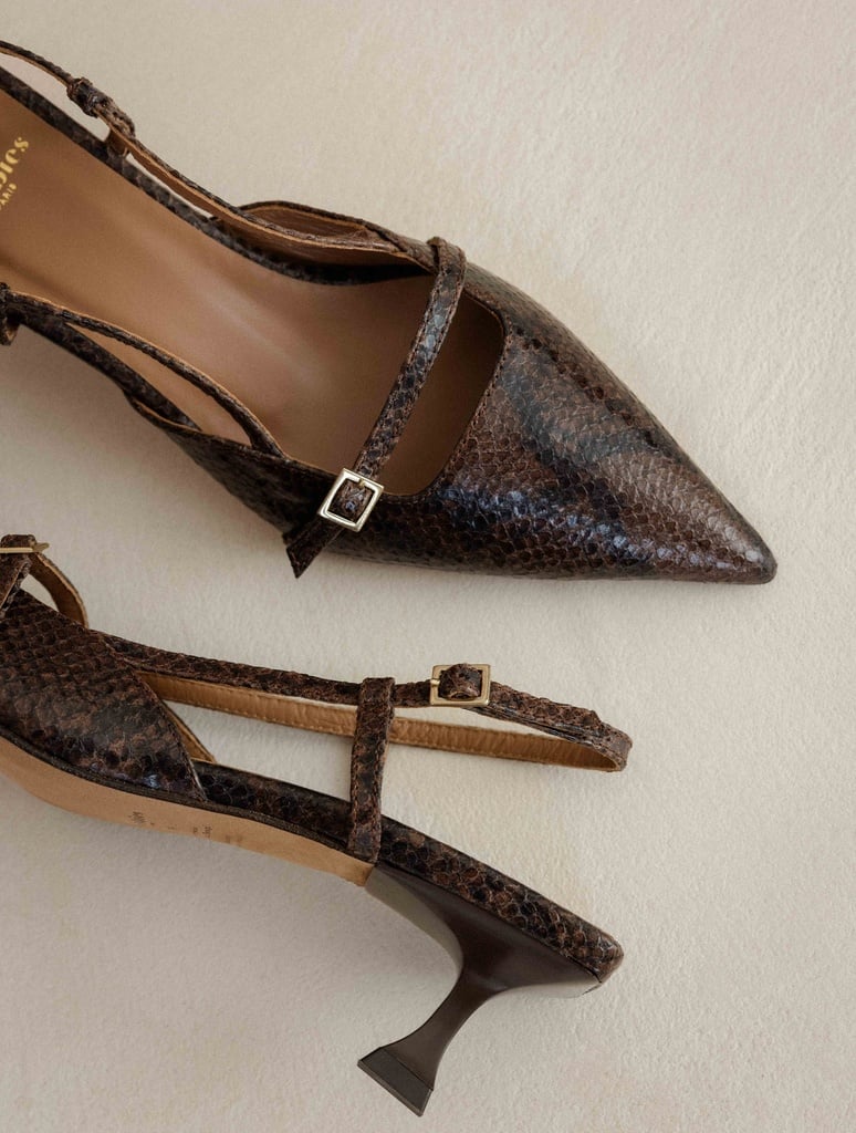 Babies & Escarpins : Reem - Cobra Brown