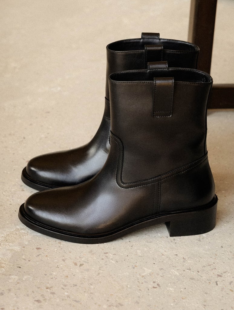 Flache Boots : Roos - Passion Black