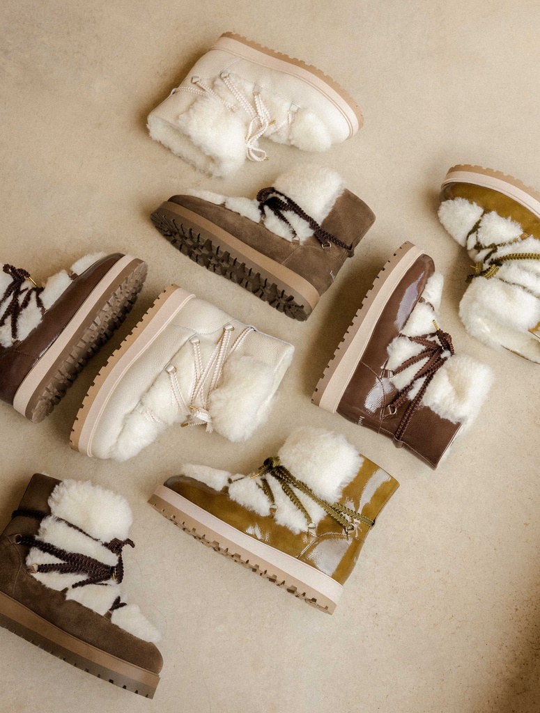 Cold Weather Boots : Rivka - Iced Chocolate