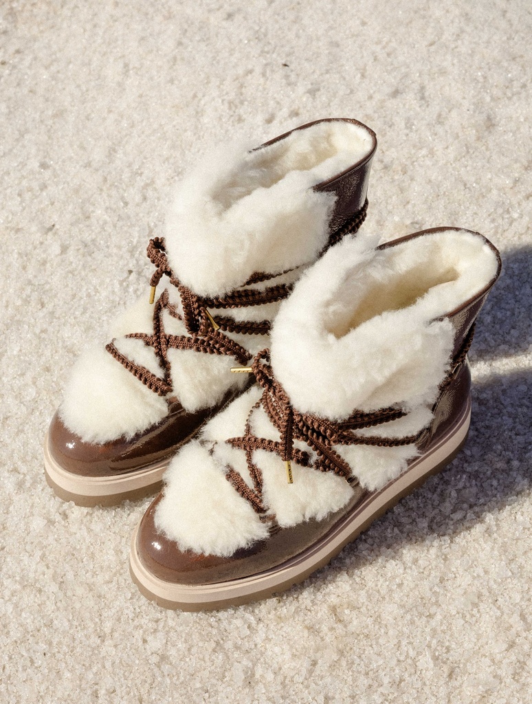 Cold Weather Boots : Rivka - Iced Chocolate