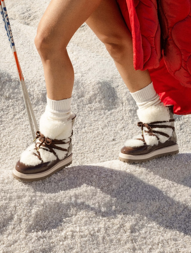 Cold Weather Boots : Rivka - Iced Chocolate