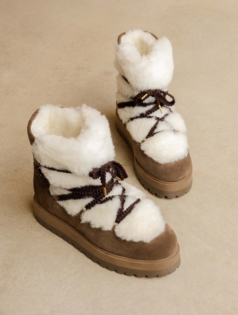 Cold Weather Boots : Rivka - Khaki Brown