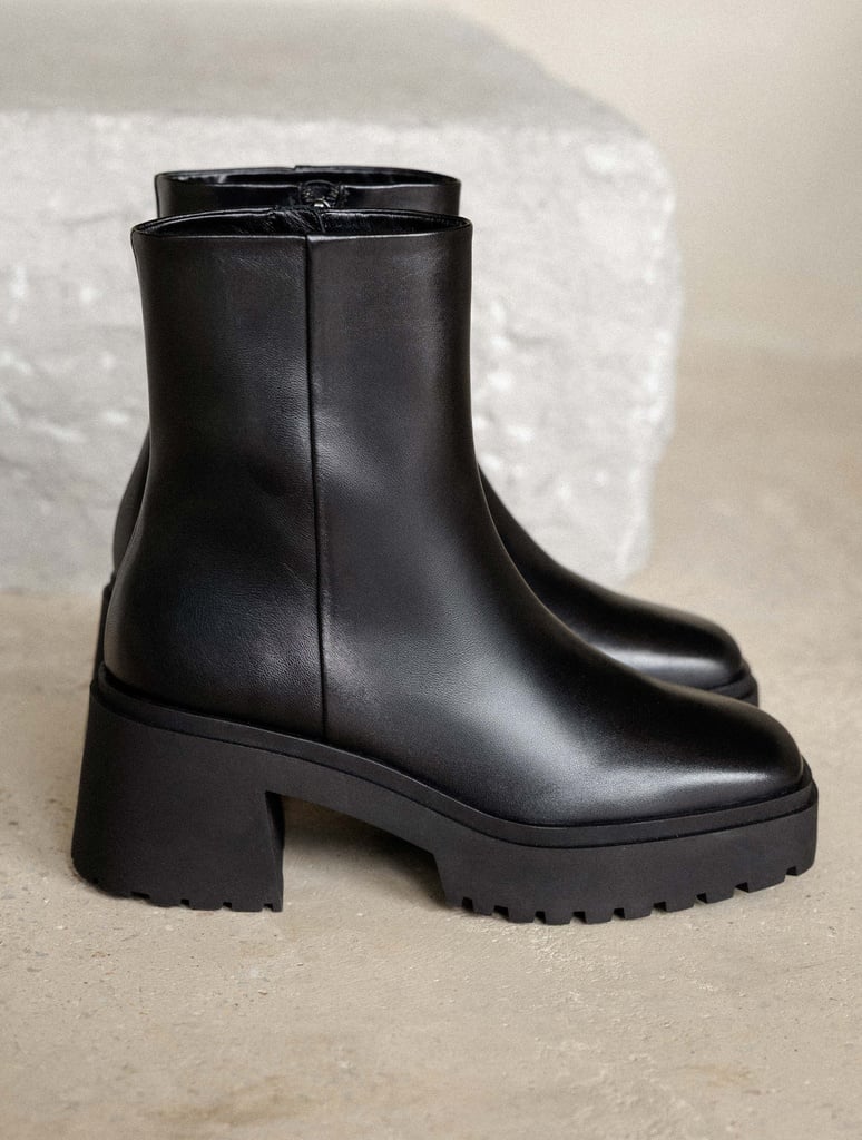 Flat Boots : Sadie - Passion Black