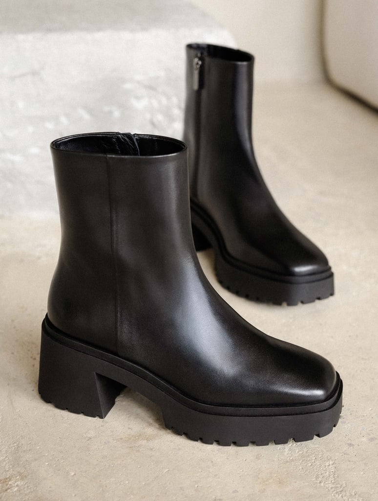 Flat Boots : Sadie - Passion Black
