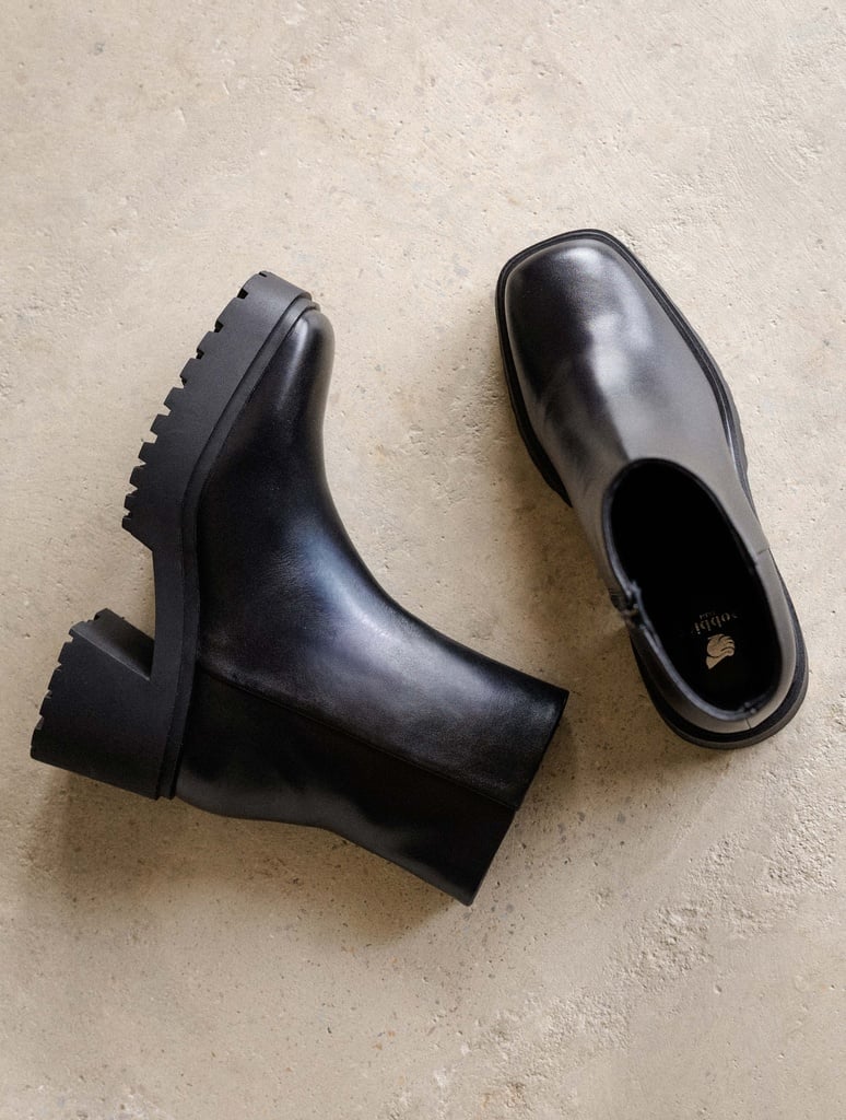 Flat Boots : Sadie - Passion Black