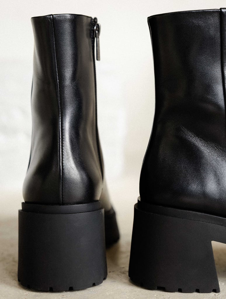 Flat Boots : Sadie - Passion Black