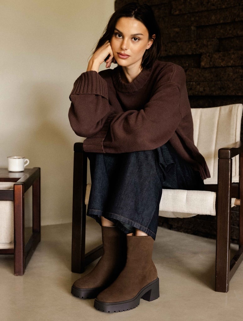 Flat Boots : Sadie - Rockies Brown