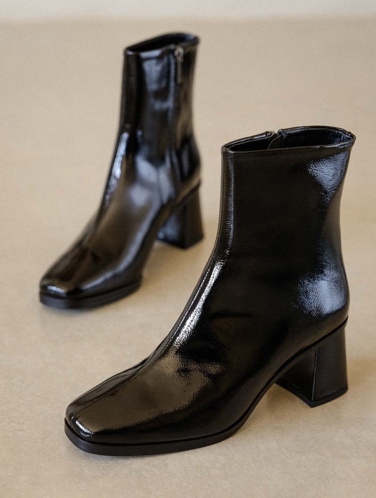 Botines planos : Scarlett - Vinyl Black