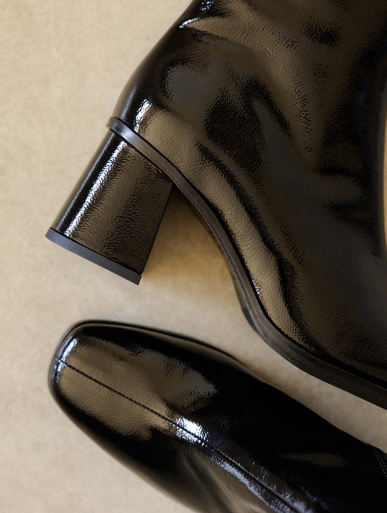 Botines planos : Scarlett - Vinyl Black