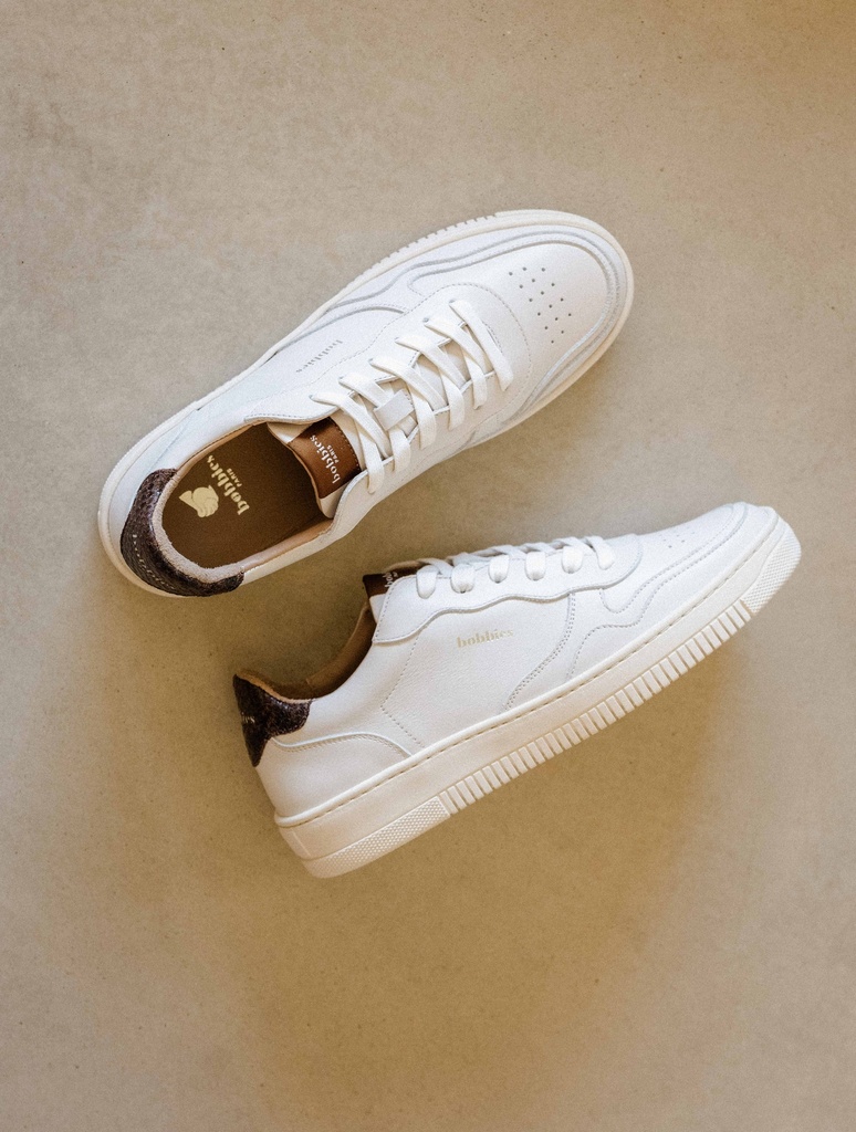 Baskets : Scott - Off-White & Cobra Brown