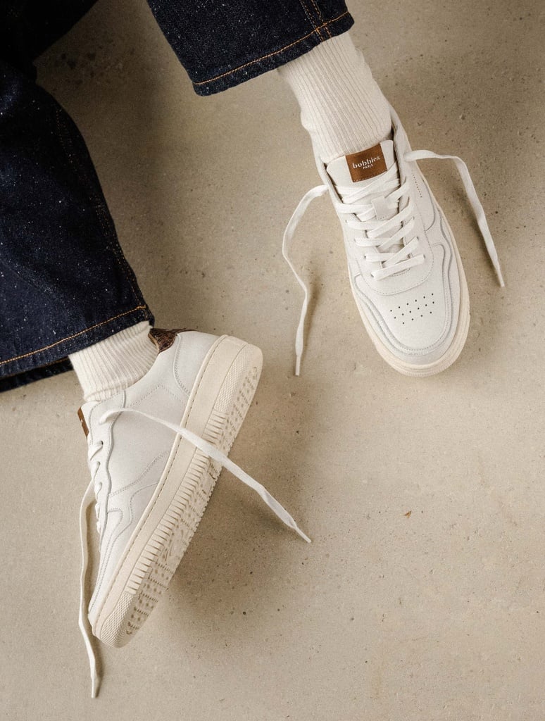 Baskets : Scott - Off-White & Cobra Brown