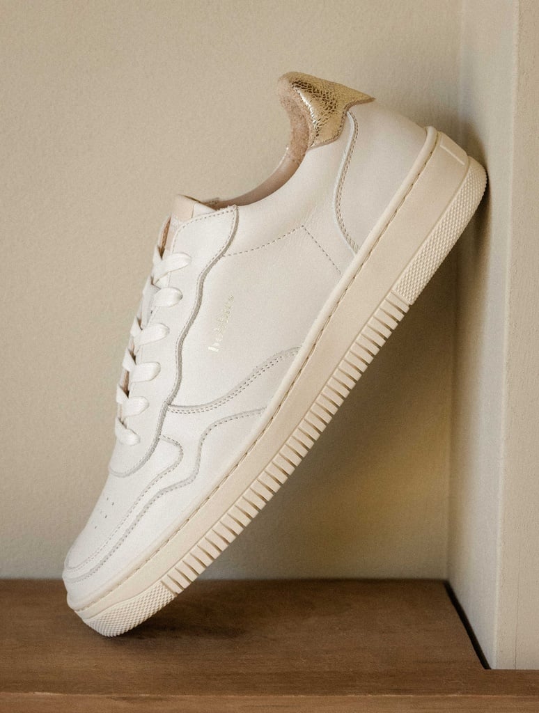 Zapatillas : Scott - Off-White & Champagne Gold