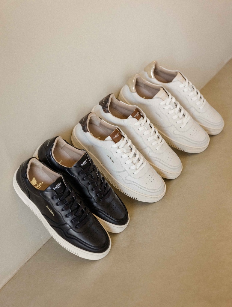 Baskets : Scott - Off-White & Champagne Gold