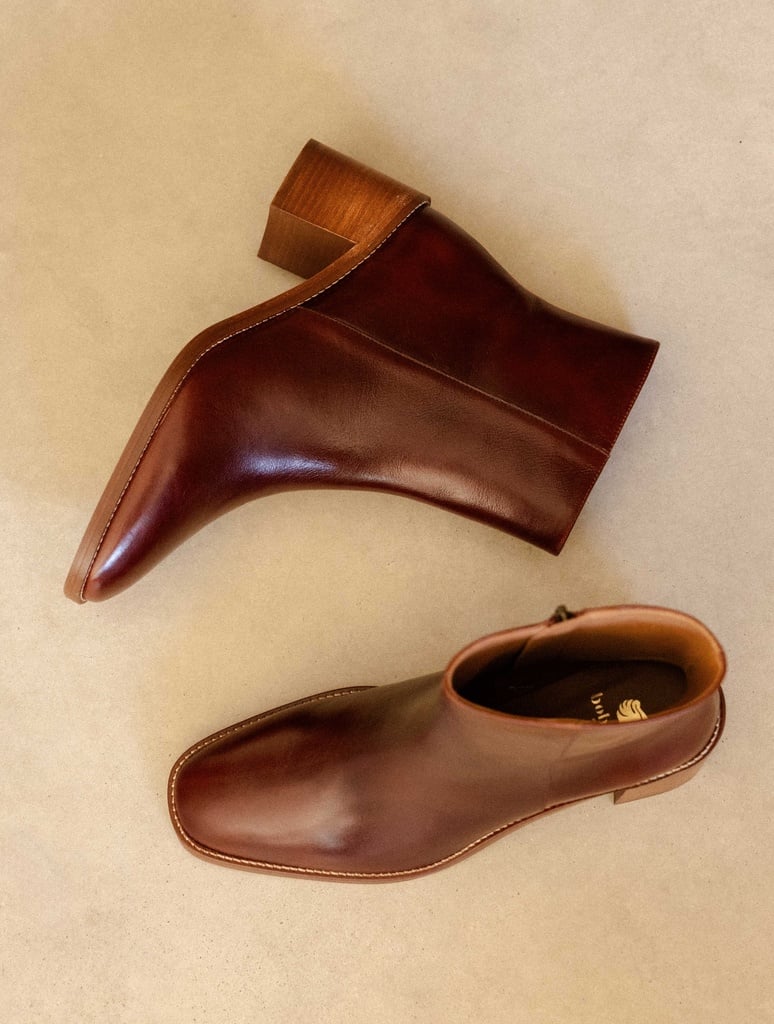 Flat Boots : Sienna - Chestnut