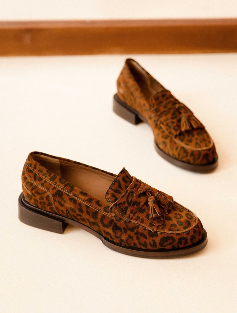 靴 LES SIX gibier wild loafers Women's fringe tassel bi colour leather loafers | Tammy Wild Leo