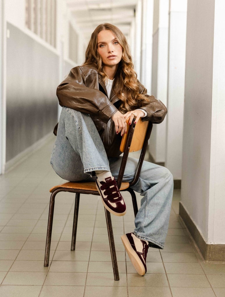 Zapatillas : Vesper - Beige & Barolo