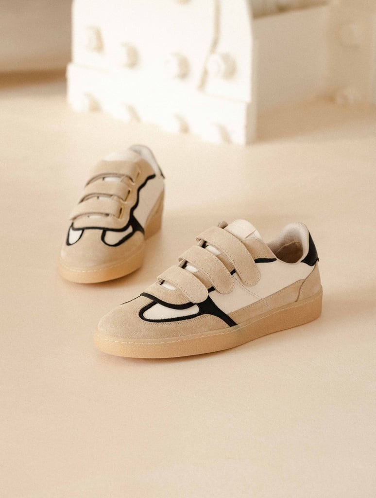 Zapatillas : Vesper - Cream & Black