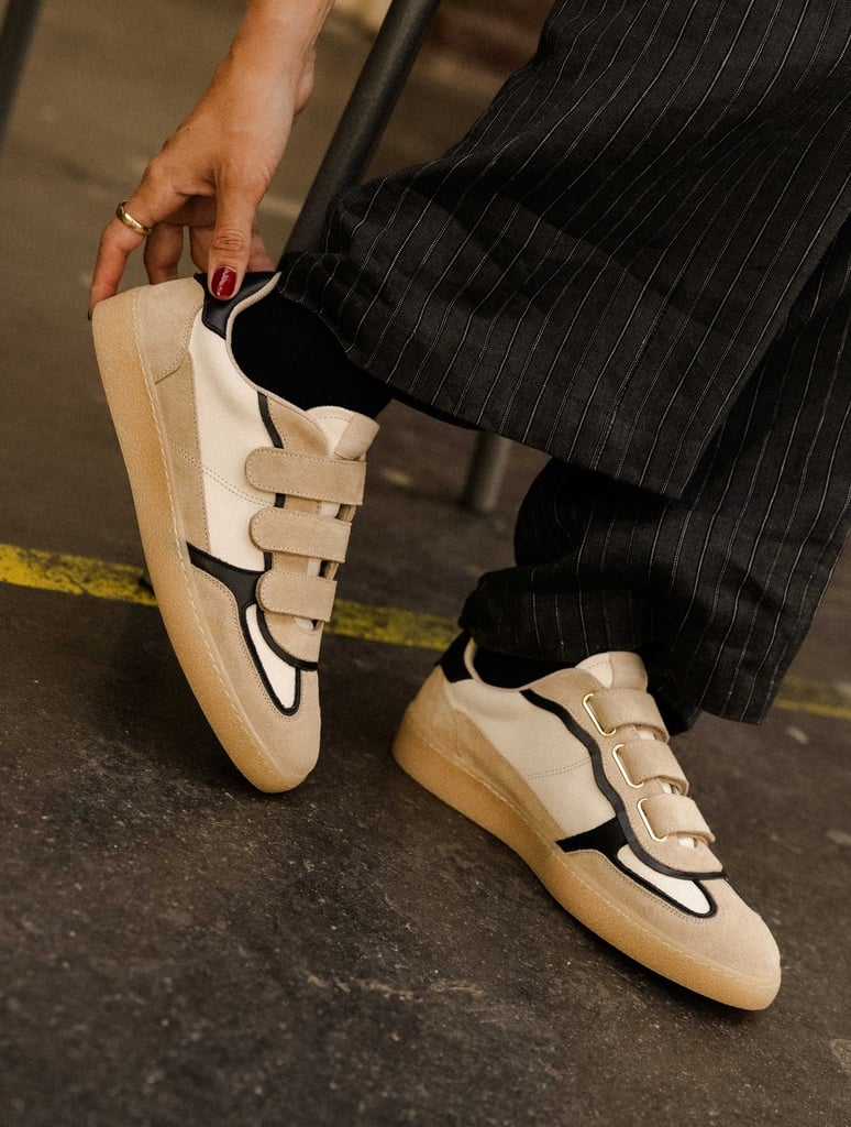 Zapatillas : Vesper - Cream & Black